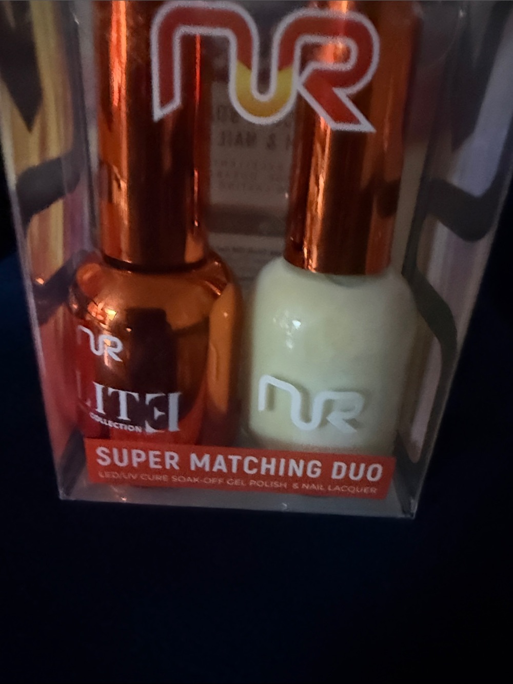 NUR Super Matching Duo Nail Polish - Pale Cream